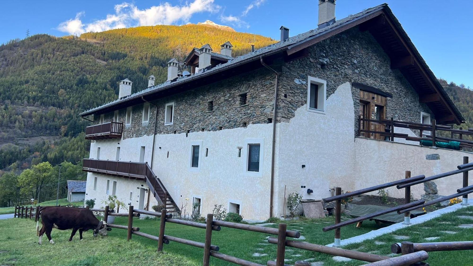 Maison Marcoz - Appartamenti Vacanze Etroubles Dış mekan fotoğraf